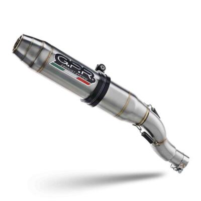 GPR Auspuff zugelassen satinierter Stahl Deeptone BMW S1000RR 2009-2011