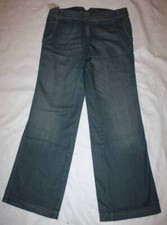 NWT Boden Woman's Button Flap Pocket Denim Jeans 12 14 14L