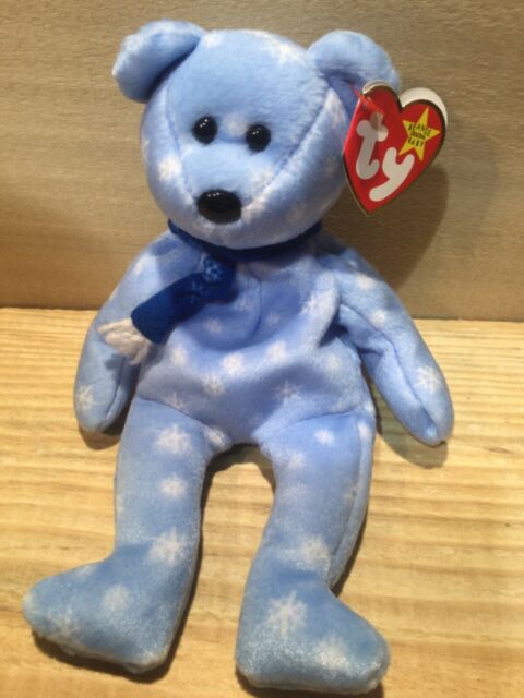 Blue for sale online Ty Beanie Babies 1999 Holiday Teddy Bear Plush Toy