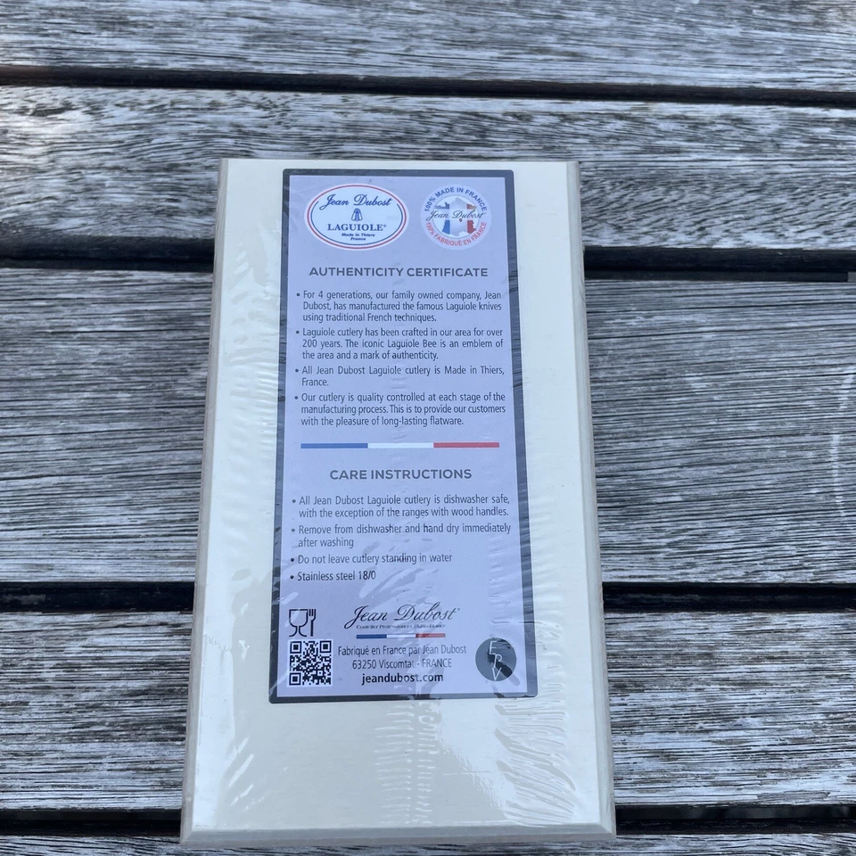 Williams Sonoma Laguiole Millesime 服务员开瓶器和口袋刀 Olivewood — 第 4/4 张图片