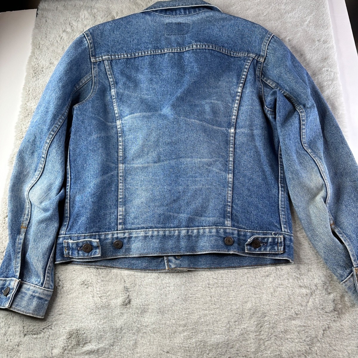 Vintage Levis Jean Jacket 80s Mens 40 Denim Trucker 70506 Vintage Levis Jean Jacket 80s Mens 40 Denim Trucker 70506