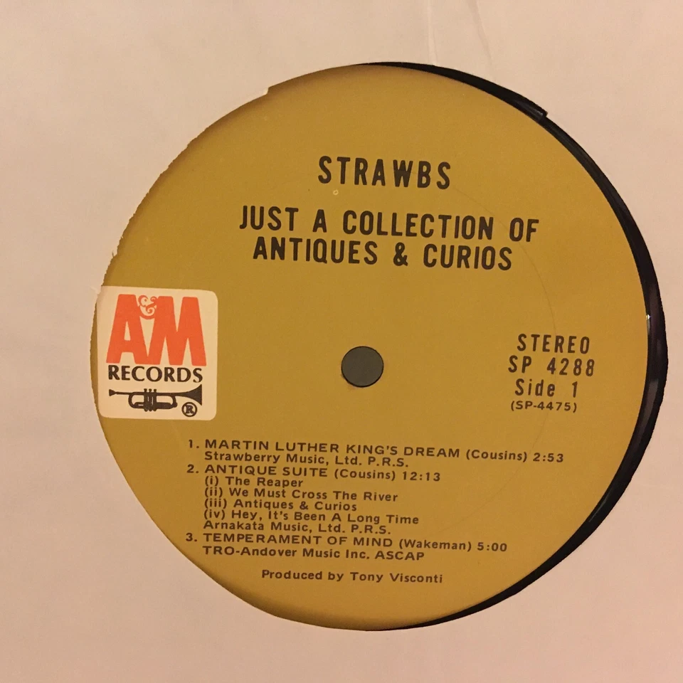 STRAWBS              LP      JUST A COLLECTION OF ANTIQUES & CURIOS - Image 3 of 4