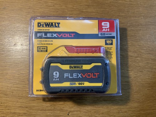 2 pack FLEXVOLT 20v/60v maximum lithium-ion 9.0ah battery DCB609 Free Shipping - Picture 2 of 6
