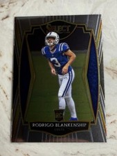RODRIGO BLANKENSHIP - 2020 PANINI SELECT FOOTBALL PREMIER LEVEL ROOKIE CARD