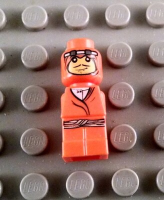 LEGO Orange Ramses Pyramid Adventurer Microfig