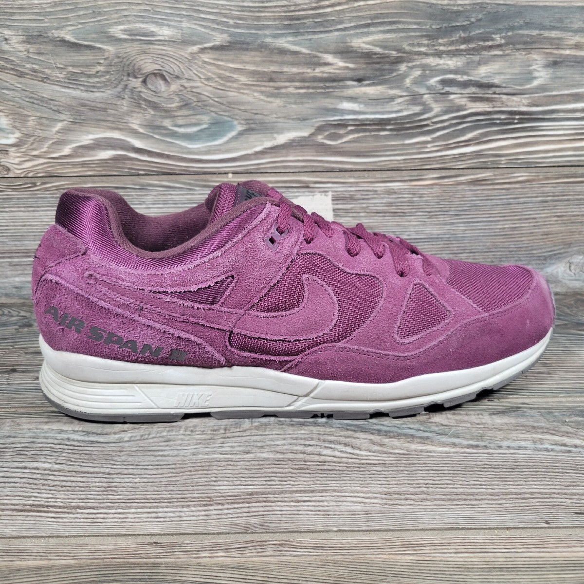 New 2018 DS Nike Air Span 2 II PRM premium Bordeaux A01546 