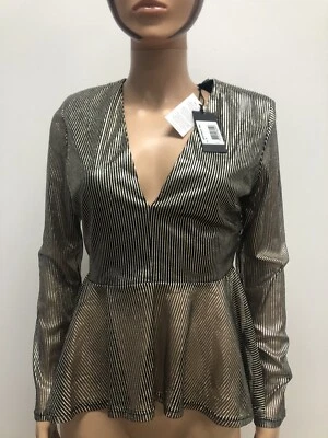 Top Frau GUESS Farbe Gold Neu - Bild 1 von 4