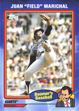 Juan Marichal Nickname Parallel 2024 Topps Chris Berman Boomer's Baseball Card