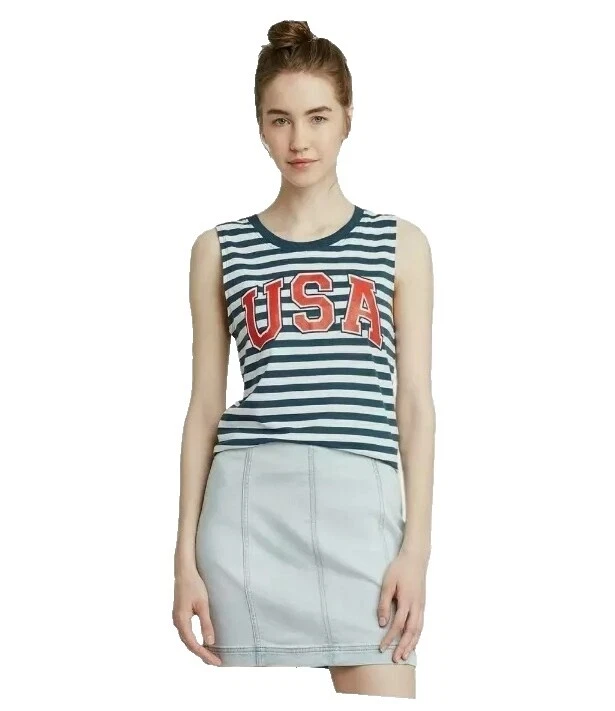 Lux 休闲条纹上衣女