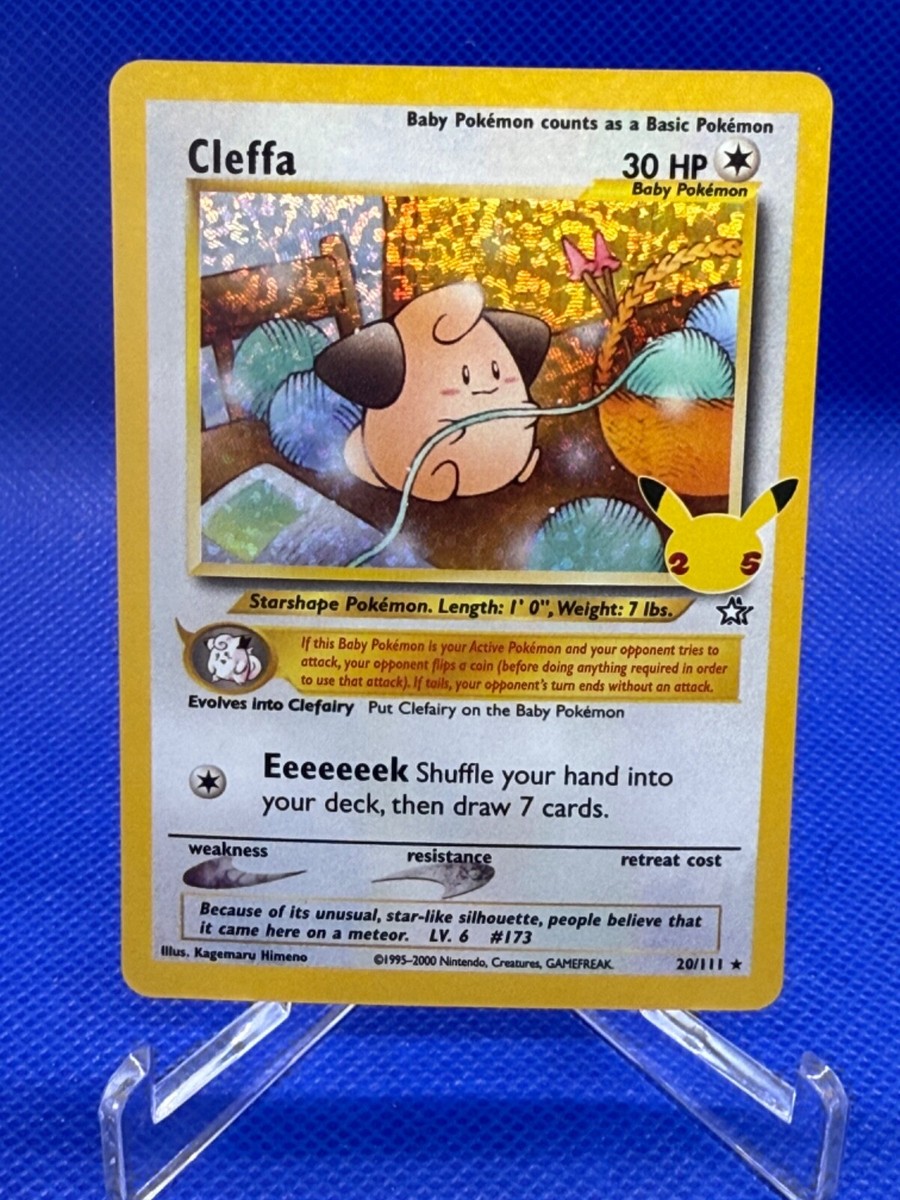 Pii / Cleffa 20/111 Celebrations | 25th Anniversary EN NM Pokemon