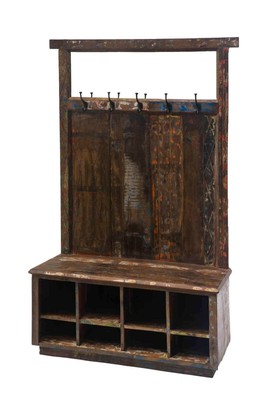 PORTA ABITI APPENDIABITO LEGNO DESIGN VINTAGE INDUSTRIALE SHABBY CHIC  ETNICO | eBay