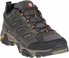 Men's Merrell Moab 2 Vent Hiking Shoe Gray Beluga J06015