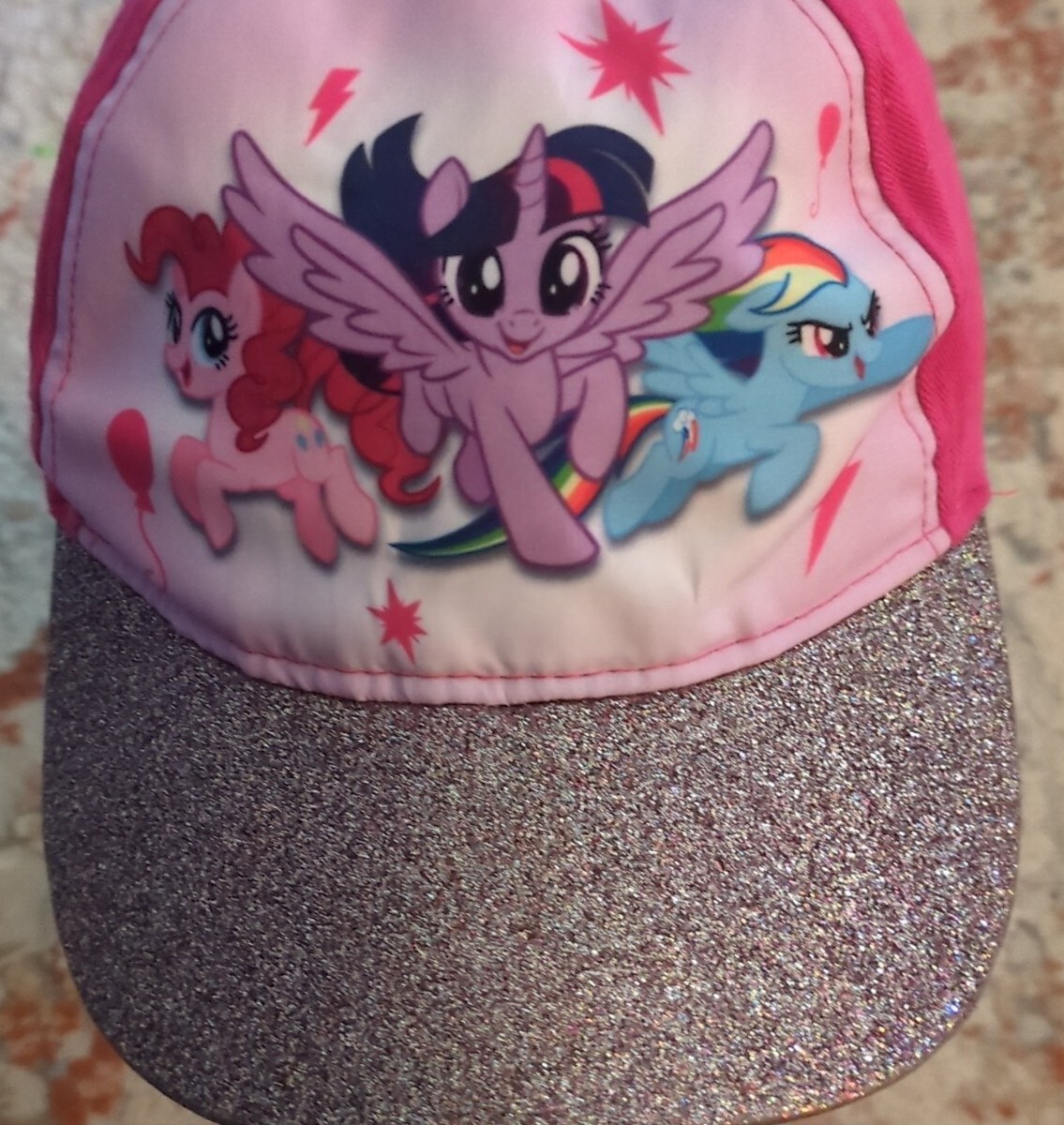 Cappello da baseball My Little Pony Brand Sparkle Taglia unica con macchie di cloro