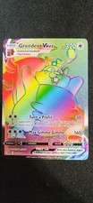 Pokémon TCG Greedent VMAX Fusion Strike 272/264 Secret Rare & 218/264 Ultra Rare