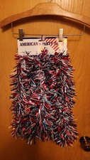 American Party Trim garland-Red, White and Blue. 15ft. Brand new. UPC 0392750829