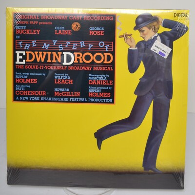 MYSTERY OF EDWIN DROOD Broadway NEW & SEALED Vinyl LP Record 1986 Betty Buckley