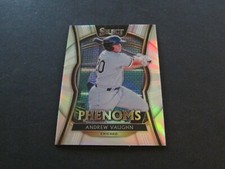 2020 Select Baseball Andrew Vaughn Phenoms Card #PH-14 Holo Prizm Parallel