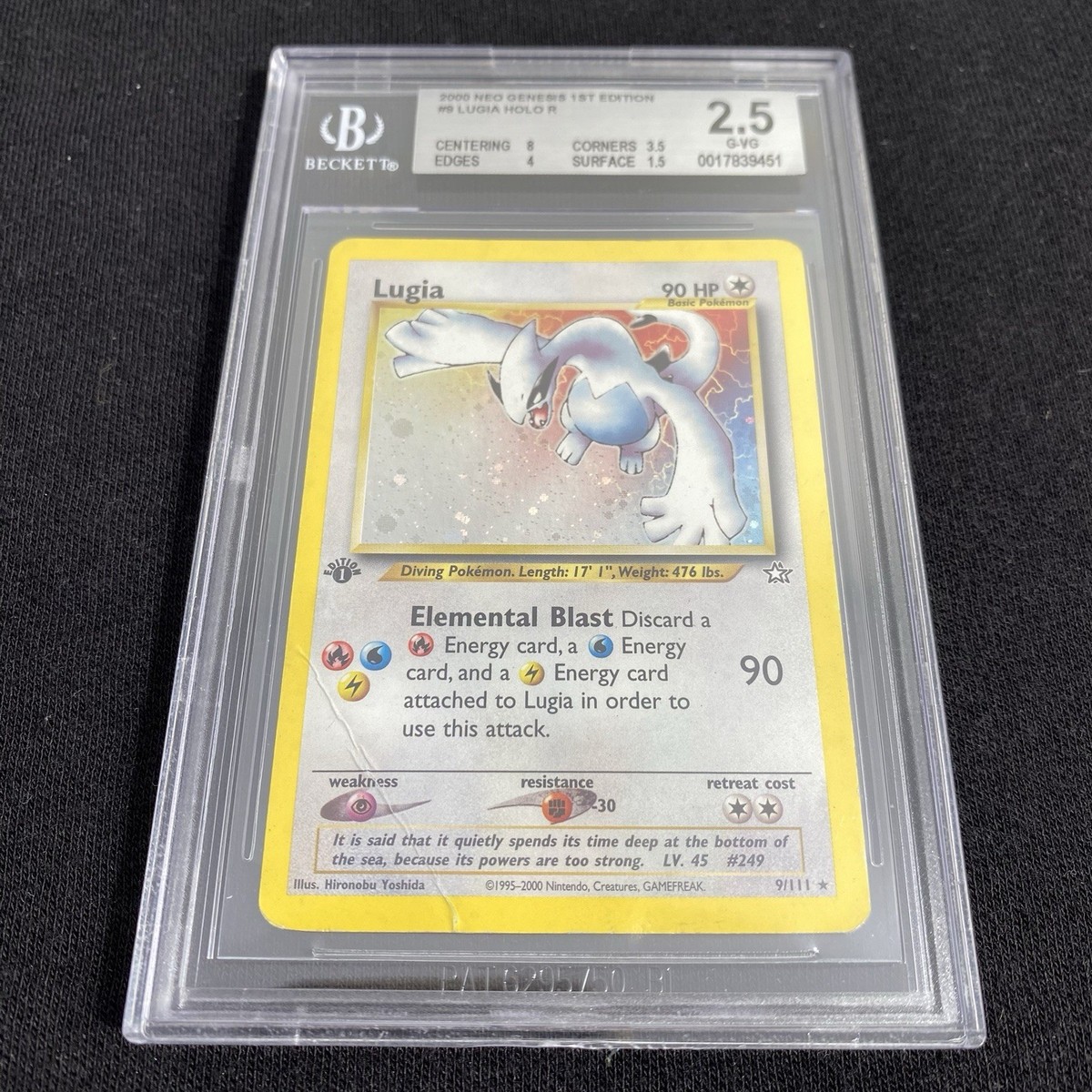 Lugia 9/111 Neo Genesis Holo for sale online | eBay Lugia 9/111 Neo Genesis Holo for sale online | eBay