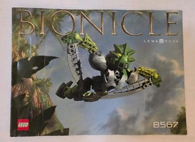 Vintage 2002 LEGO Bionicle "Lewa Nuva" #8567 w/Kanohi mask and Manual