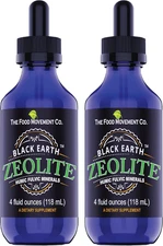 Black Earth Zeolite with Humic Fulvic Acids Trace Minerals for Adults and Kids f