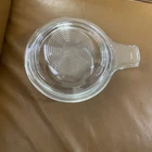 Vintage Pyrex Clear Glass Grab It Bowl 601-B Lid 601-C 2 Cups 550 ML USA
