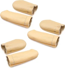 3 Pairs Leather Finger Protector Needle Felting Knitting 3 