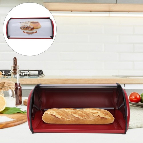Scatola Del Pane Contenitori Per Alimenti Coperchio Panimone Cestino - Foto 10 di 12