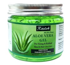 Aloe Vera Gel Pure Natural Organic Aloe Gel For Moisturizing Face Skin  Hair Ca