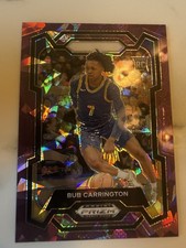 2024 Panini Prizm Draft Picks Bub Carrington #88 Purple Ice Prizm /149 (RC)