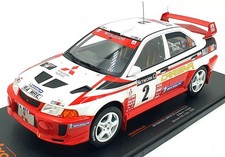 IXO 1/18 Scale 18RMC093A - Mitsubishi Lancer RS Evo V #2 RAC 1998 R.Burns