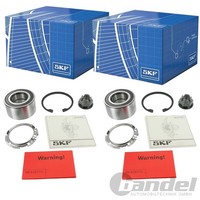 2X SKF RADLAGER-SATZ Vorne Passend FÜR Dacia Logan Renault Logan Links+Rechts