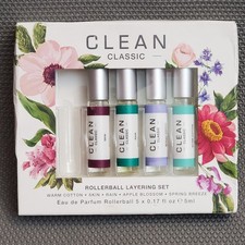 CLEAN RESERVE Classic Mini Rollerball Perfume Layering Set  5 x 0.17 oz