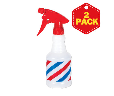 Burmax Soft N Style Designer Spray Bottle 12 Oz - 2 pack. Barber, Professional
