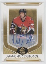 2020-21 SP Signature Edition Legends Gold Spectrum Foil Magnus Arvedson Auto fv4
