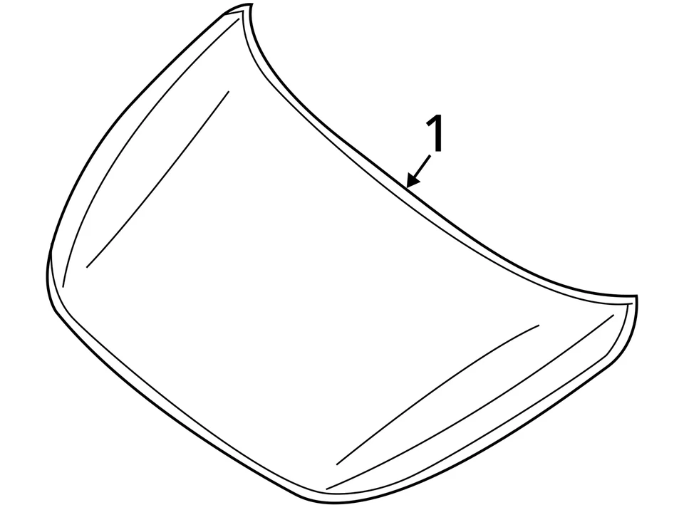 (LOCAL PICKUP ONLY) Hood Fits 14-20 INFINITI QX60 781546 - Imagem 4 de 4