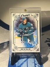 2024-25 Upper Deck Champs Macklin Celebrini ROOKIE CARD San Jose Sharks Gem-Mint
