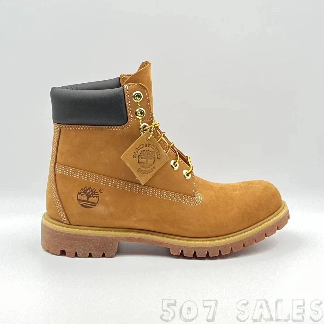 Timberland Premium 6 Inch Waterproof Boot Wheat Nubuck TB010061713 - Select Size