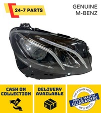 2016 - 20 MERCEDES BENZ E CLASS W213 W238 DRIVER RH LED HEADLIGHT GENUINE (#L16)