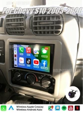 Wireless For Chevy S10 2003-2006 2+32G Car Stereo Radio Android 15 Apple Carplay
