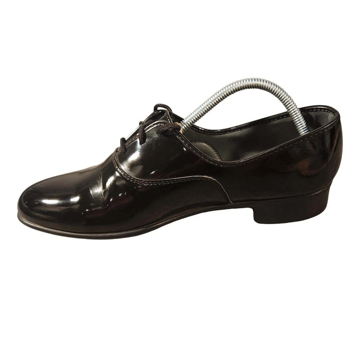 Pierre Cardin Black Patent Leather Men’s Shoes Size 7.5 Pierre Cardin Leather Upper Black Dress Shoes for Men for  main image 2