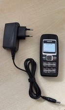 Nokia 1600 Schwarz Geprüft, Volle Funktion, Händler, Garantie, Accu Neu Komplett