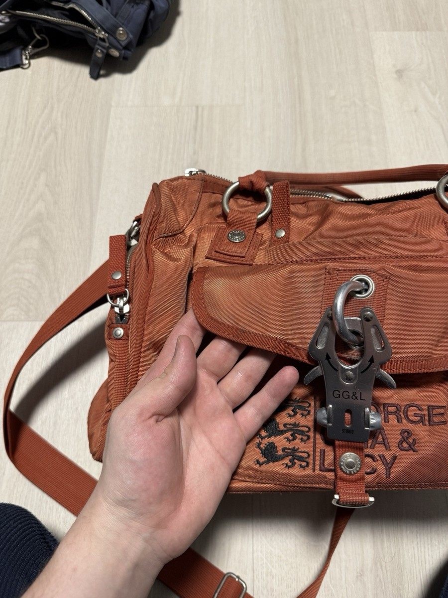 George Gina & Lucy Vintage Y2K Big Gil Orange Shoulder bag