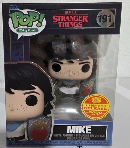 Funko Pop! Vinyl: Stranger Things Mike #191 Limited Edition with Protector Mint
