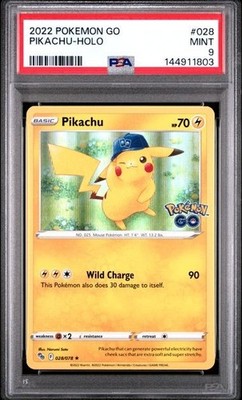 2022 Pokemon Go Pikachu Holo #028 PSA 9 | eBay 2022 Pokemon Go Pikachu Holo #028 PSA 9 | eBay