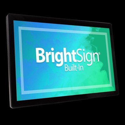 Bluefin BrightSign HS124 15.6'' Full HD LCD Digital Signage Display Panel