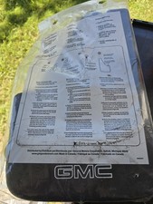 Gm 19213390 Mud Flaps Set 10 In Front Or Rear Gmc Logo