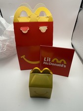 GOLD Happy Meal Box - Lil McDonald  s Happy Meal Toy 2025