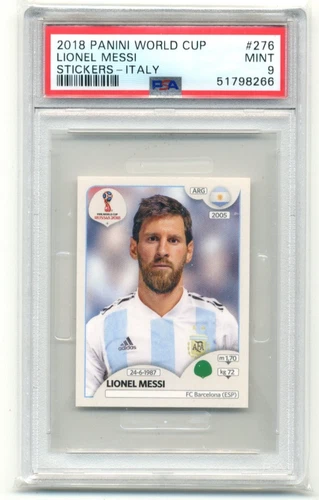 World Cup Lionel Messi 2018 Panini World Cup Lionel Messi #276 Pink