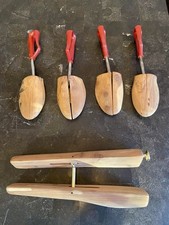 Vintage Wooden Shoe Tree Stretchers, 2 Sets  1 Wooden Boot Stretcher