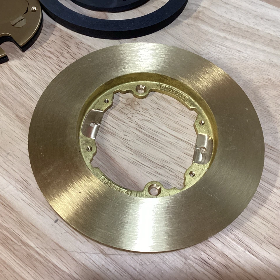 Raco 6280 6 1/4 дюйма утопленный комплект напольных покрытий латунь - Изображение 4 из 4